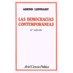 Libro DEMOCRACIAS CONTEMPORANEAS [3 EDICION] ARIEL CIENCIA P