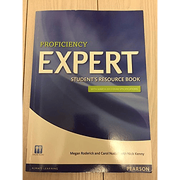 Libro PROFICIENCY EXPERT STUDENT'S RESOURCE BOOK De Roderick