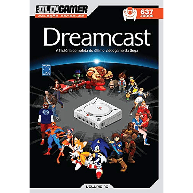 Libro Dossiê Old!Gamer Volume 15 Dreamcast De VVAA Editora 