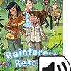 Libro RAINFOREST RESCUE + MP3 AUDIO READ AND IMAGINE 1 De 