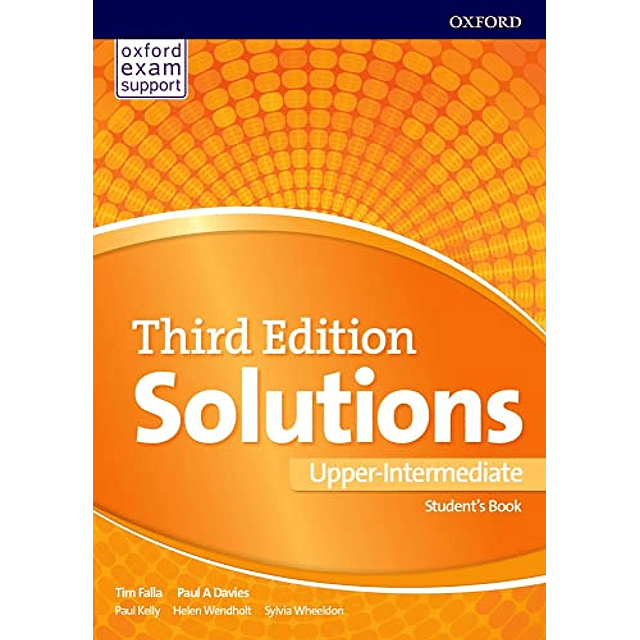 Libro SOLUTIONS UPPER INTERMEDIATE 3RD EDITION STUDENT'S