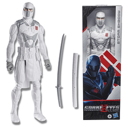 Boneco gi Joe Origins Snake Eyes c Espada Ninja 4