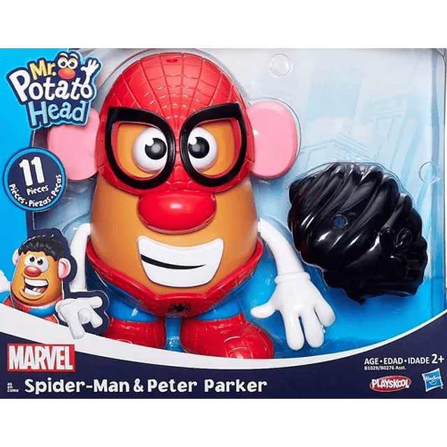 Mr Potato Head Spider Man y peter parker