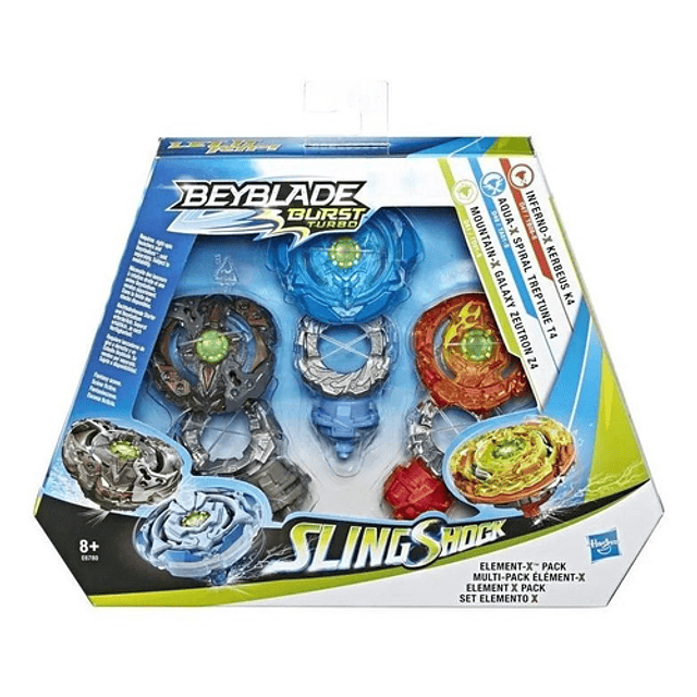 Beyblade Burst Slingshock Multipack Element X Hasbro