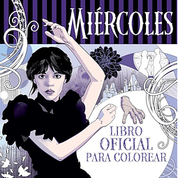 Miércoles Addams Libro oficial para colorear