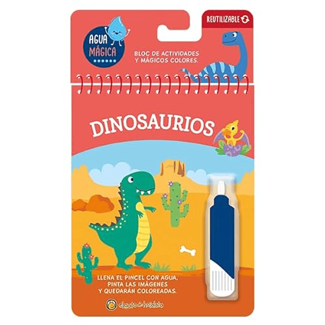 DINOSAURIOS ¡A JUGAR CON AGUA MAGICA!
