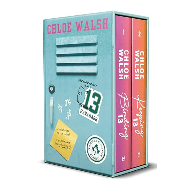 ESTUCHE LOS CHICOS DE TOMMEN BINDING 13 Y KEEPING 13 JOHNNY Y SHANNON