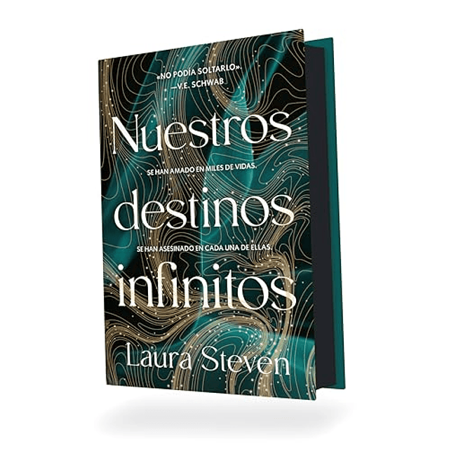 Nuestros destinos infinitos Edición limitada con cantos pintados