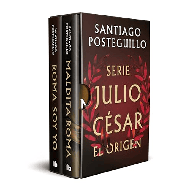 Serie Julio César edición estuche con Roma soy yo Maldita Roma