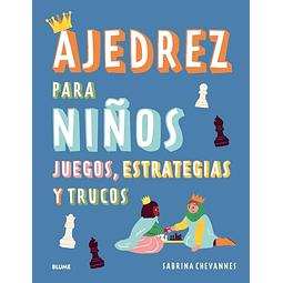 Ajedrez para niños azul 2025