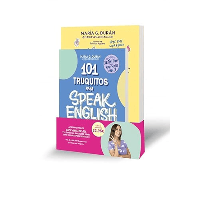 Pack María Speaks English 101 truquitos + Truquibook