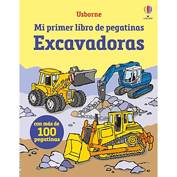 EXCAVADORAS MI PRIMER LIB PEGATINAS