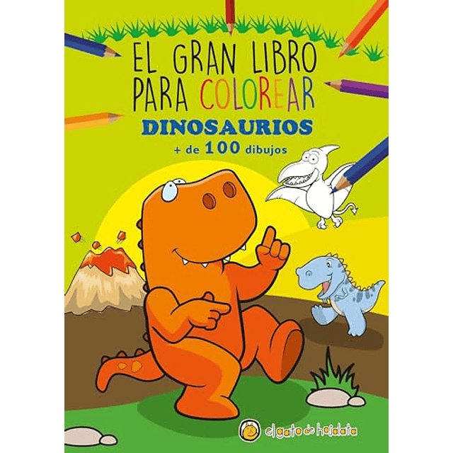 Dinosaurios "El Gran Libro para colorear"