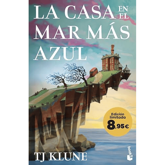 La casa en el mar más azul