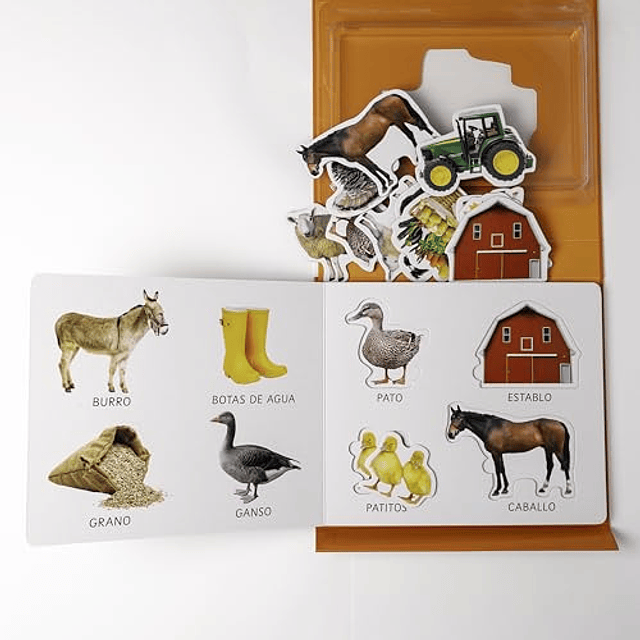 Mi primer libro puzle La granja