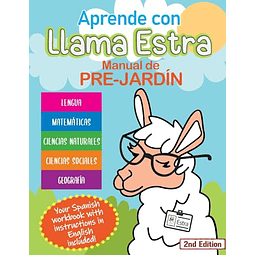LLAMA ESTRA PRE K SPANISH WORKBOOK