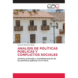 ANALISIS DE POLITICAS PUBLICAS Y CONFLICTOS SOCIALES