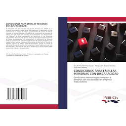 CONDICIONES PARA EMPLEAR PERSONAS CON DISCAPACIDAD
