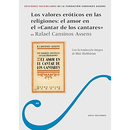 LOS VALORES ERóTICOS EN LAS RELIGIONES EL AMOR EN EL CANTAR