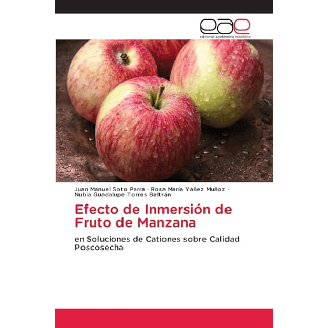EFECTO DE INMERSIóN DE FRUTO DE MANZANA