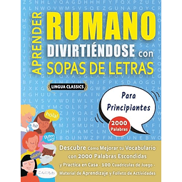 APRENDER RUMANO DIVIRTIENDOSE CON SOPAS DE LETRAS PARA PRI