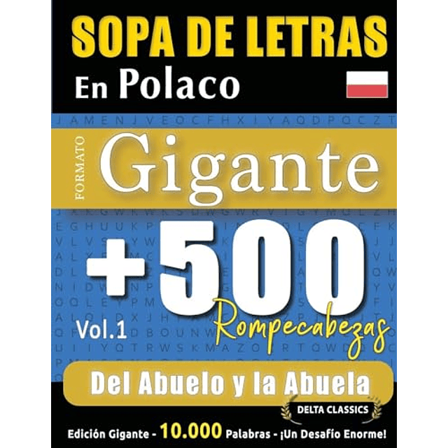 SOPA DE LETRAS EN POLACO FORMATO GIGANTE