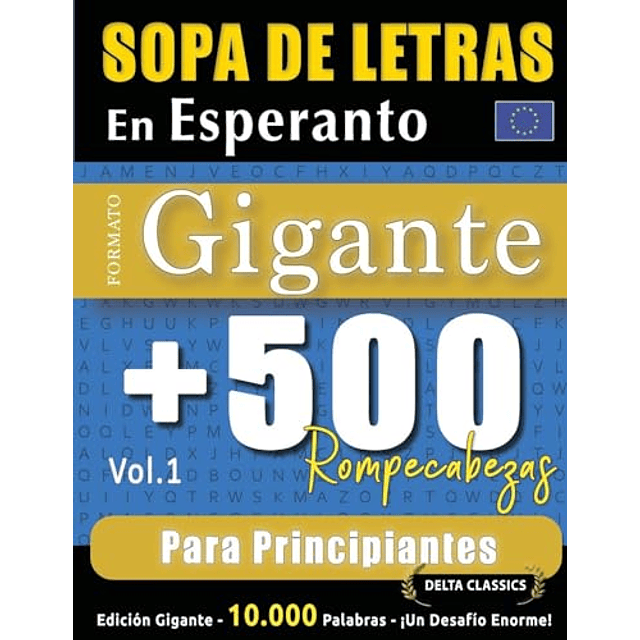 SOPA DE LETRAS EN ESPERANTO FORMATO GIGANTE