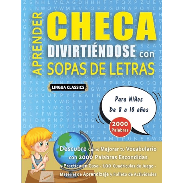 APRENDER CHECA DIVIRTIENDOSE CON SOPAS DE LETRAS PARA NIÑO