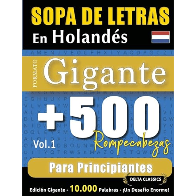 SOPA DE LETRAS EN HOLANDES FORMATO GIGANTE