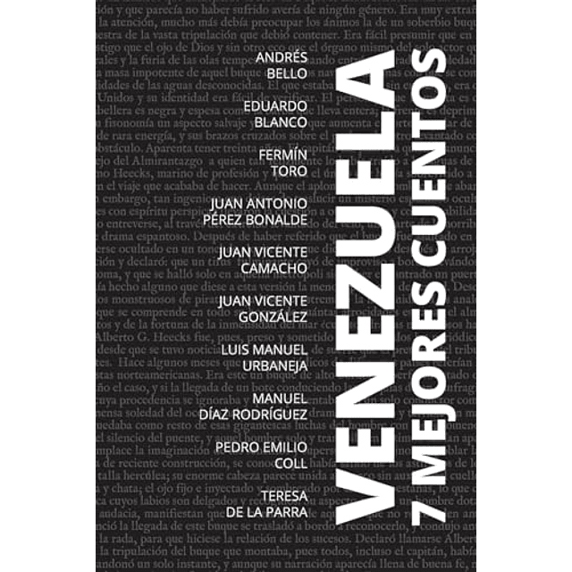 7 MEJORES CUENTOS VENEZUELA