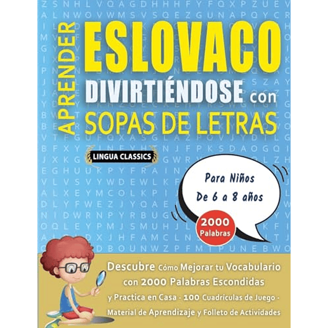 APRENDER ESLOVACO DIVIRTIENDOSE CON SOPAS DE LETRAS PARA N
