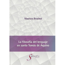 LA FILOSOFÖA DEL LENGUAJE EN SANTO TOMáS DE AQUINO