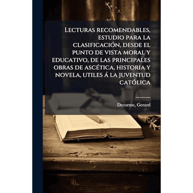LECTURAS RECOMENDABLES ESTUDIO PARA LA CLASIFICACIóN DESDE