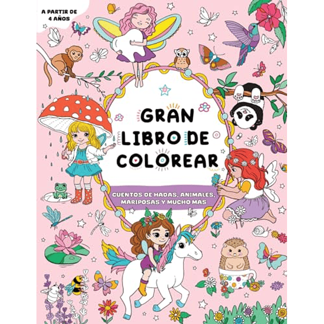 GRAN LIBRO DE COLOREAR PARA NIÑAS