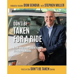 DON?T BE TAKEN FOR A RIDE