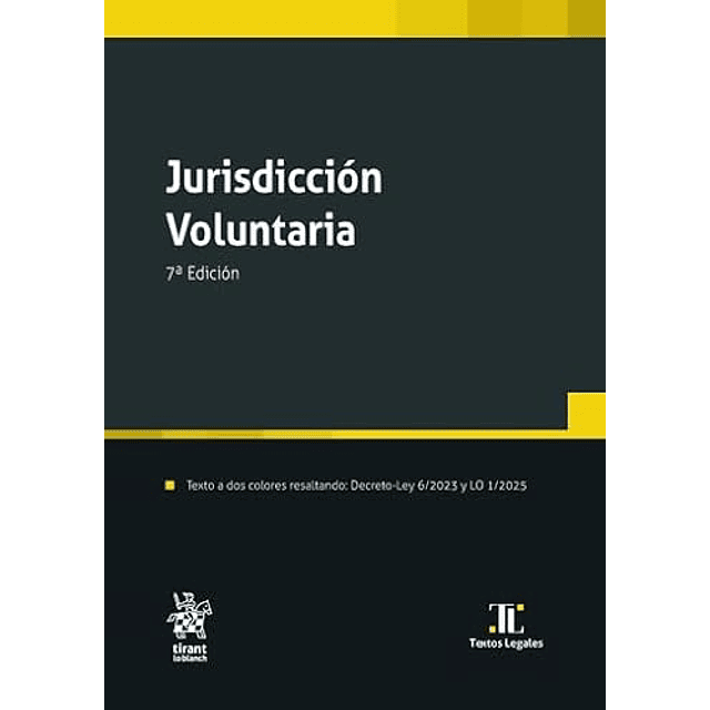 Jurisdicción Voluntaria 7ª Edición