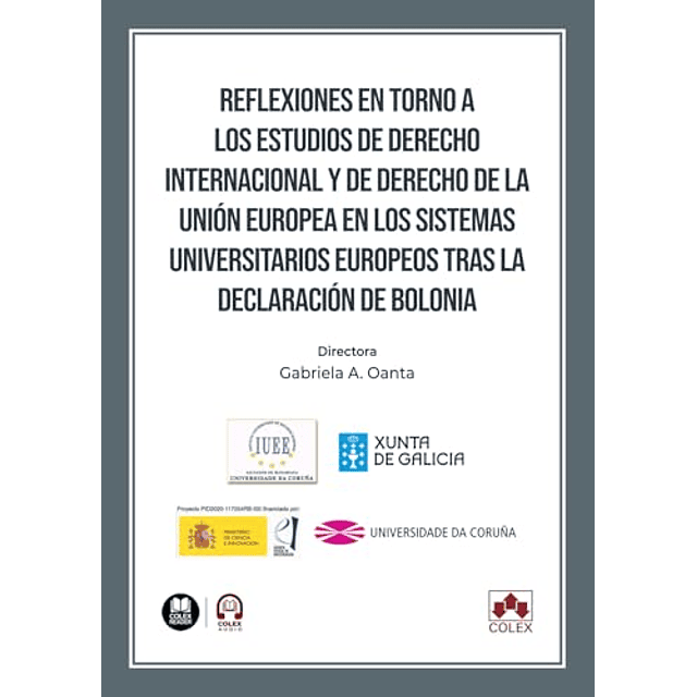 Reflexiones en torno a los estudios de Derecho internacional y de Derecho de la Unión Europea...
