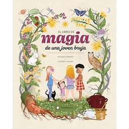 El libro de magia de una joven bruja
