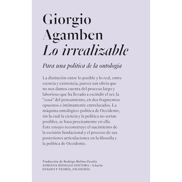 Lo irrealizable