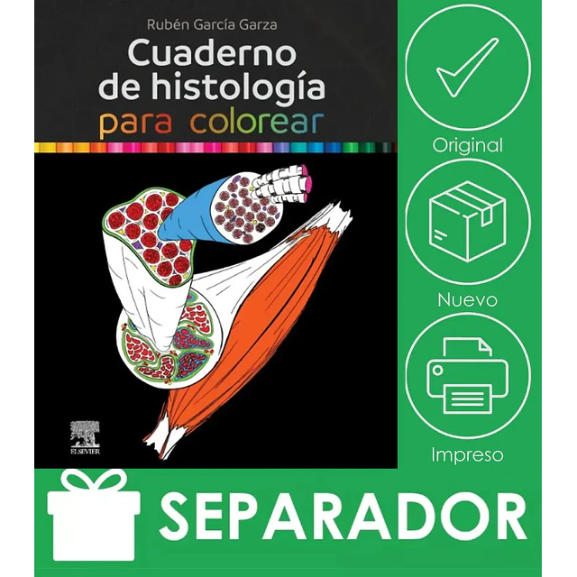 Cuaderno de histología para colorear