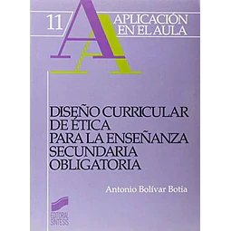 Diseño curricular de etica para la Enseñanza Secundaria Obligatoria