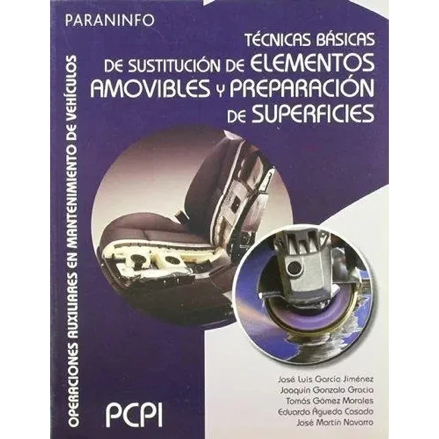 Tecnicas basicas de sustitucion de elementos amovibles y preparacion de superficies