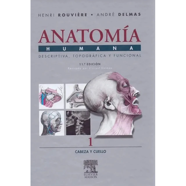 Anatomía Humana Rouviere - 3 Tomos