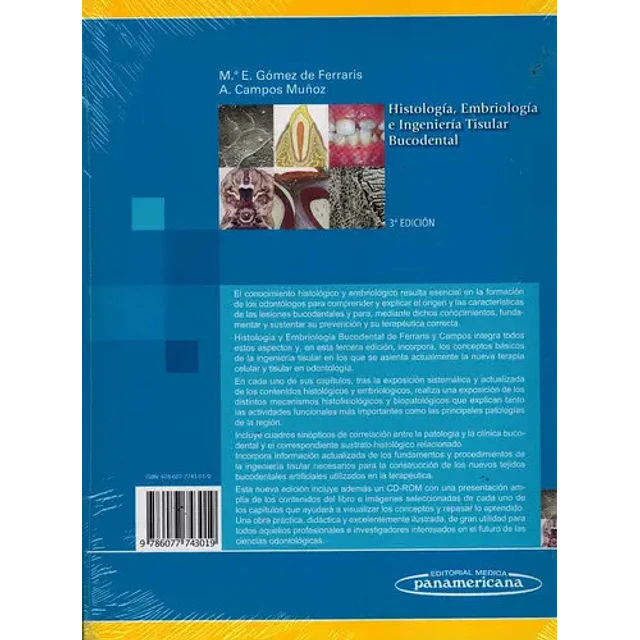 Histología, Embriología e Ingeniería Tisular Bucodental