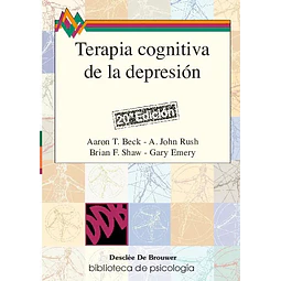 Terapia cognitiva de la depresión