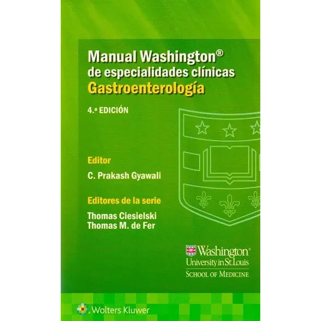 Manual Washington de especialidades clínicas Gastroenterología
