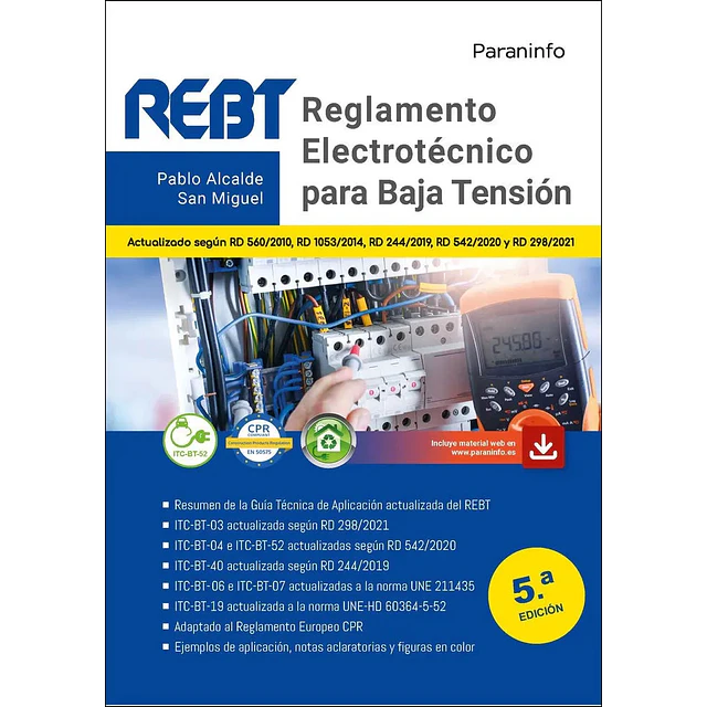 Reglamento electrotécnico para baja tensión REBT