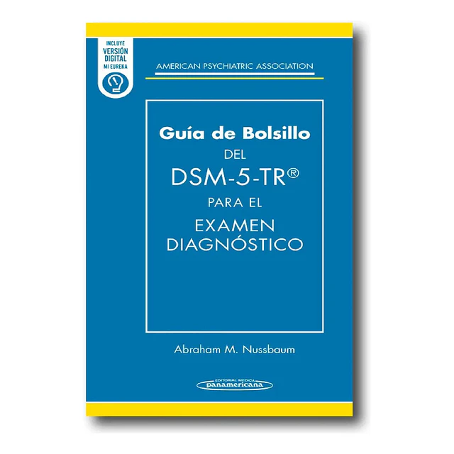 Guía de Bolsillo del DSM-5-TR Para el examen diagnóstico.