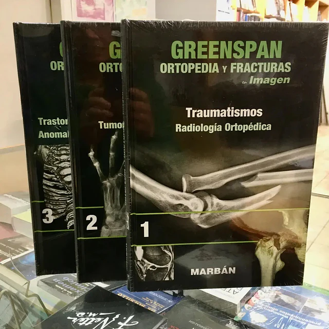 Greenspan Ortopedia y Fracturas en Imagen - 3 Tomos