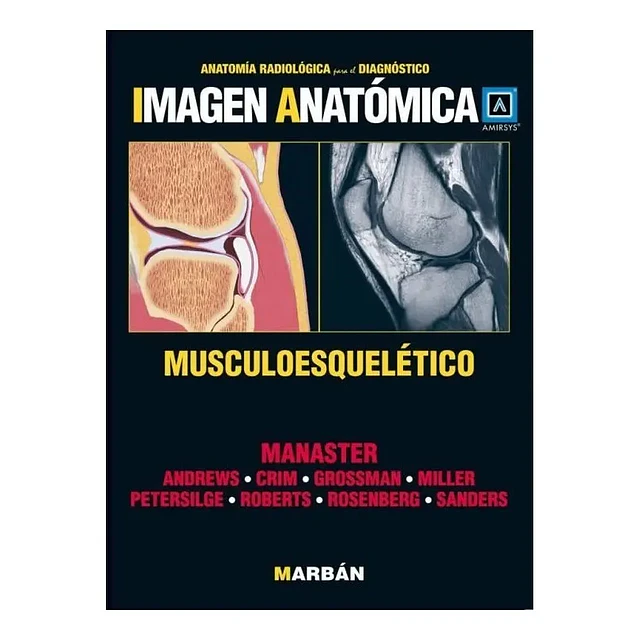 Imagen anatómica Musculoesquelético